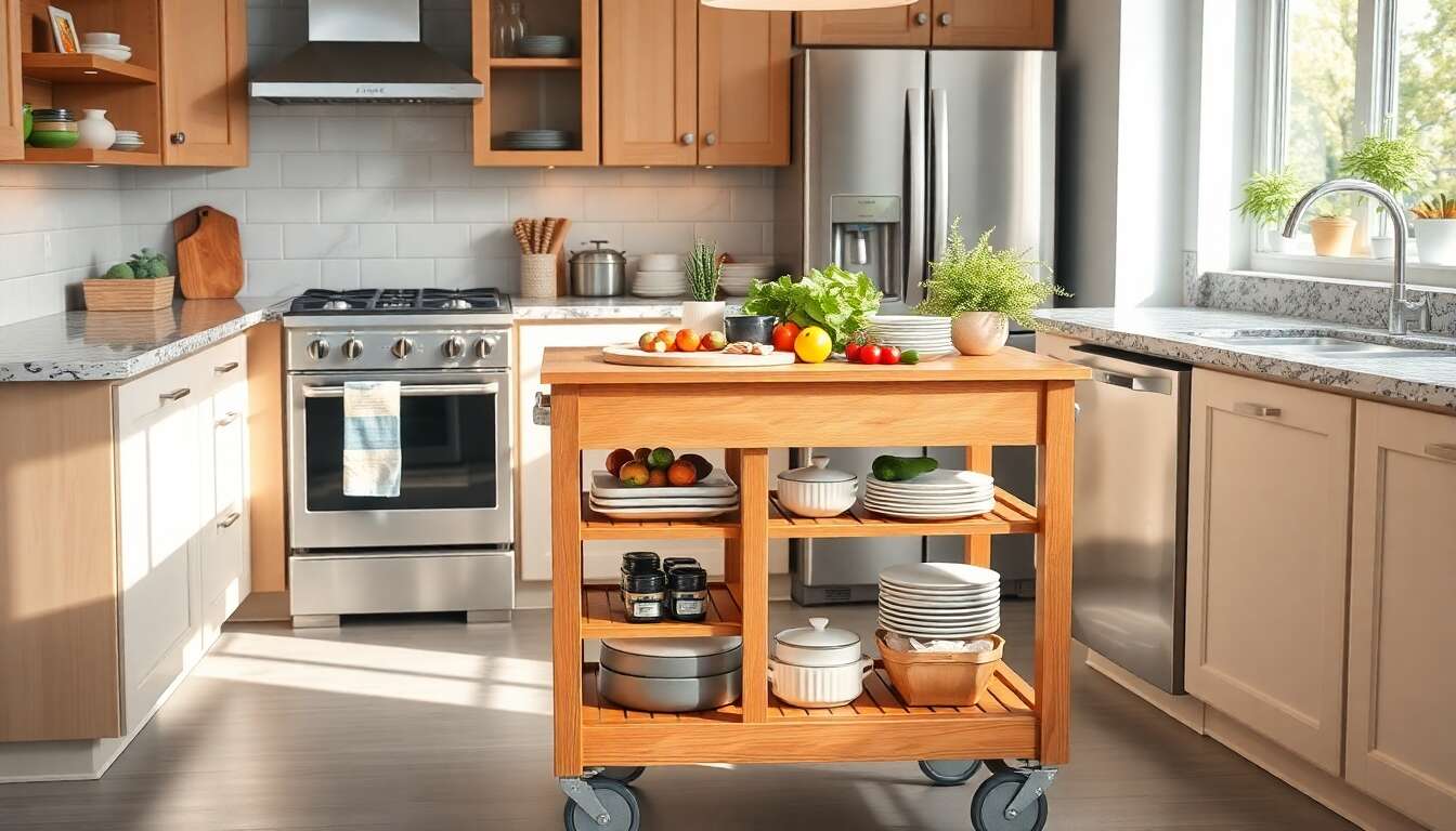 Les avantages incontournables de la desserte de cuisine