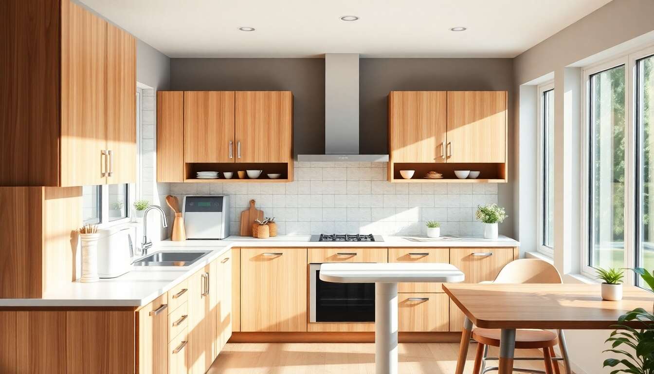 Cuisine ergonomique adaptée aux seniors