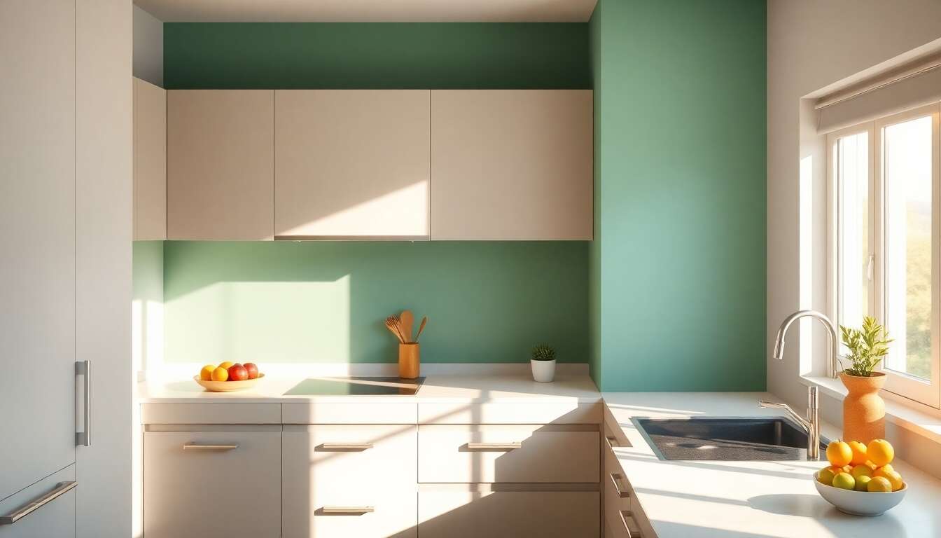 Comment appliquer la peinture dans une cuisine