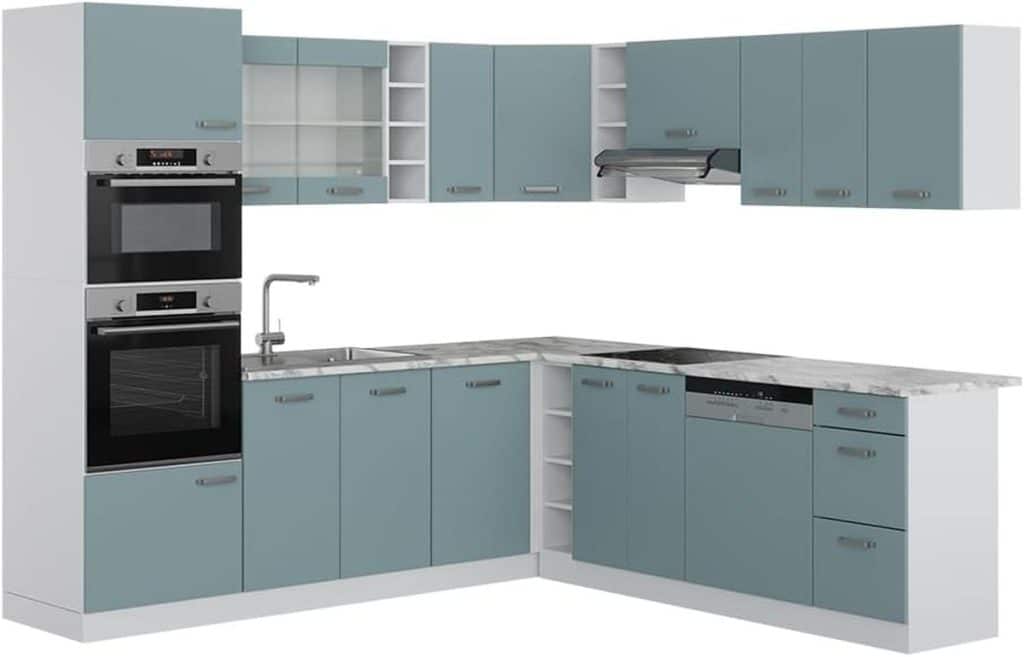 Test de la cuisine en angle Vicco R-Line : élégance et fonctionnalité