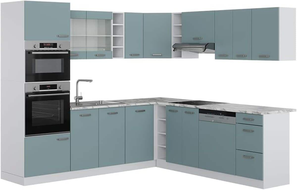 Test de la cuisine en angle Vicco R-Line : élégance et fonctionnalité
