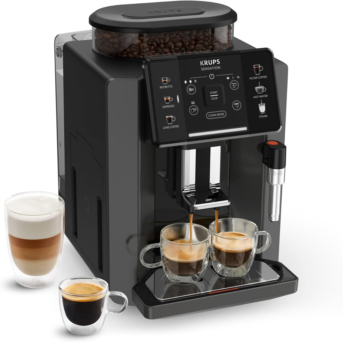 Test de la machine à café Krups Sensation C50 : l'essentiel en un seul appareil