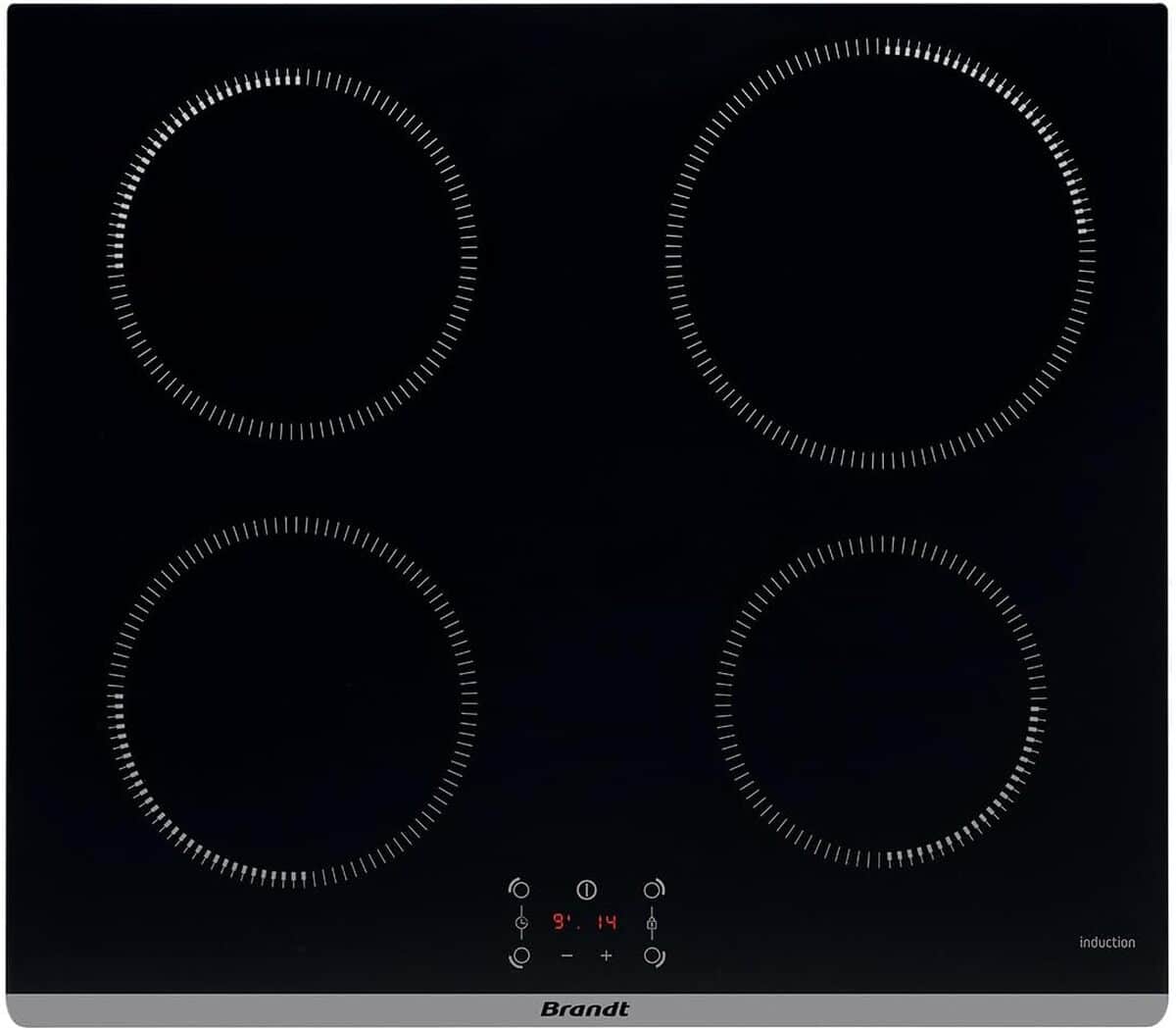 Test de la plaque induction Brandt BPI6464B : précisions et performances