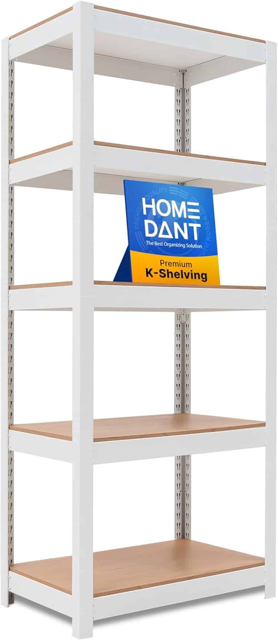 Test de l'étagère en métal Homedant : rangement polyvalent et robuste
