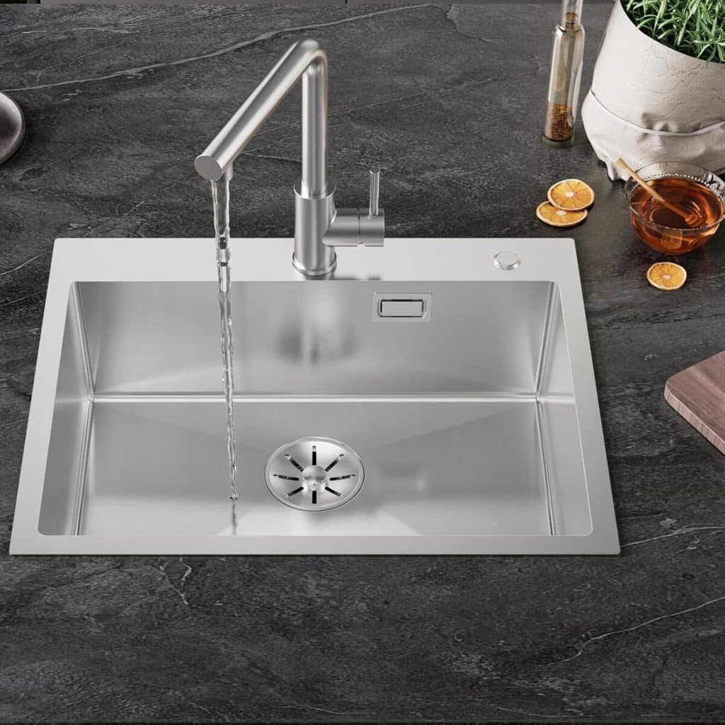 Test de l'évier inox Sofetiy 60×48 cm : l'allié moderne de votre cuisine