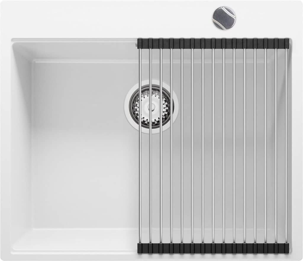 Test de l'évier Oslo Top Primagran en granit blanc : performance et design