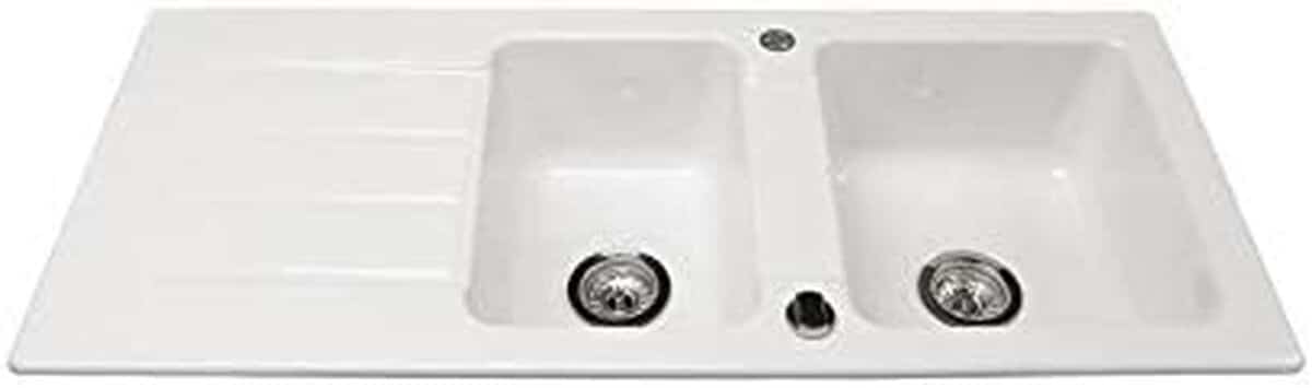Test de l'évier Villeroy & Boch Architectura 1, 5 bac + 1 égouttoir