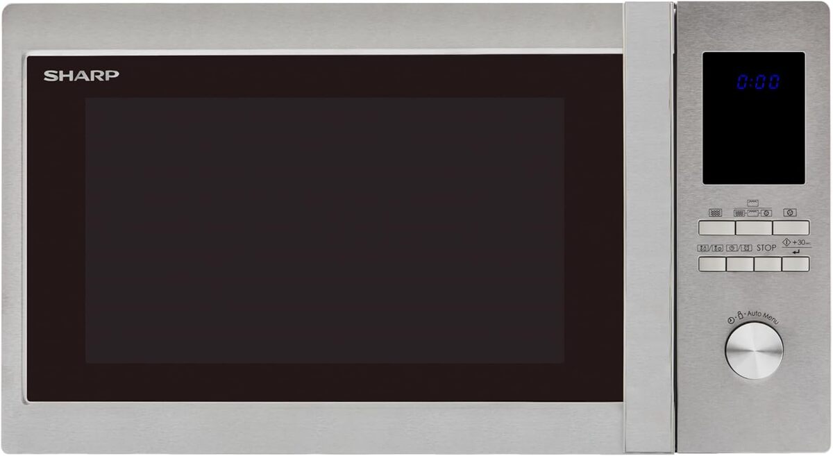 Test du micro-onde combiné Sharp R-982STWE 42L