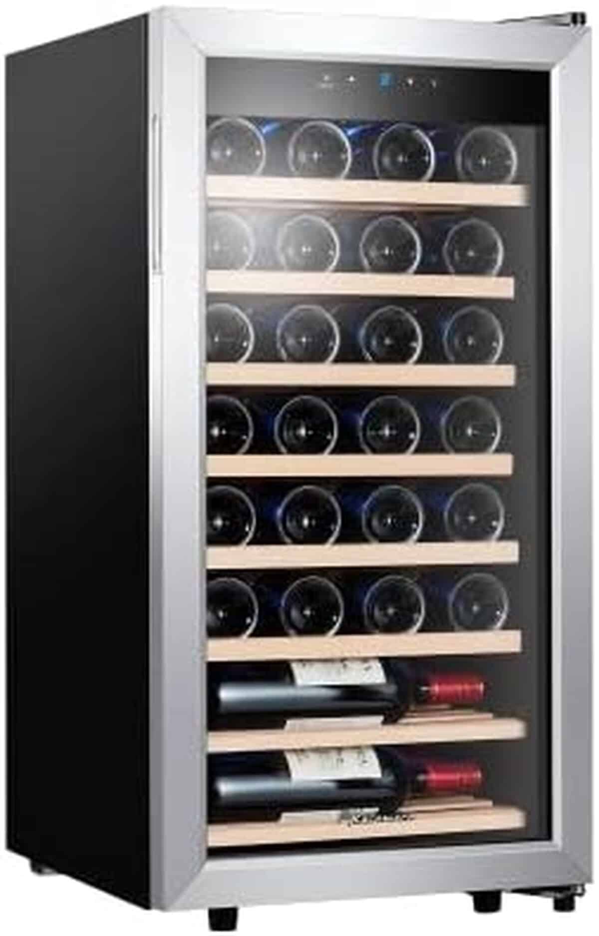 Test : réfrigérateur à vin 28 bouteilles