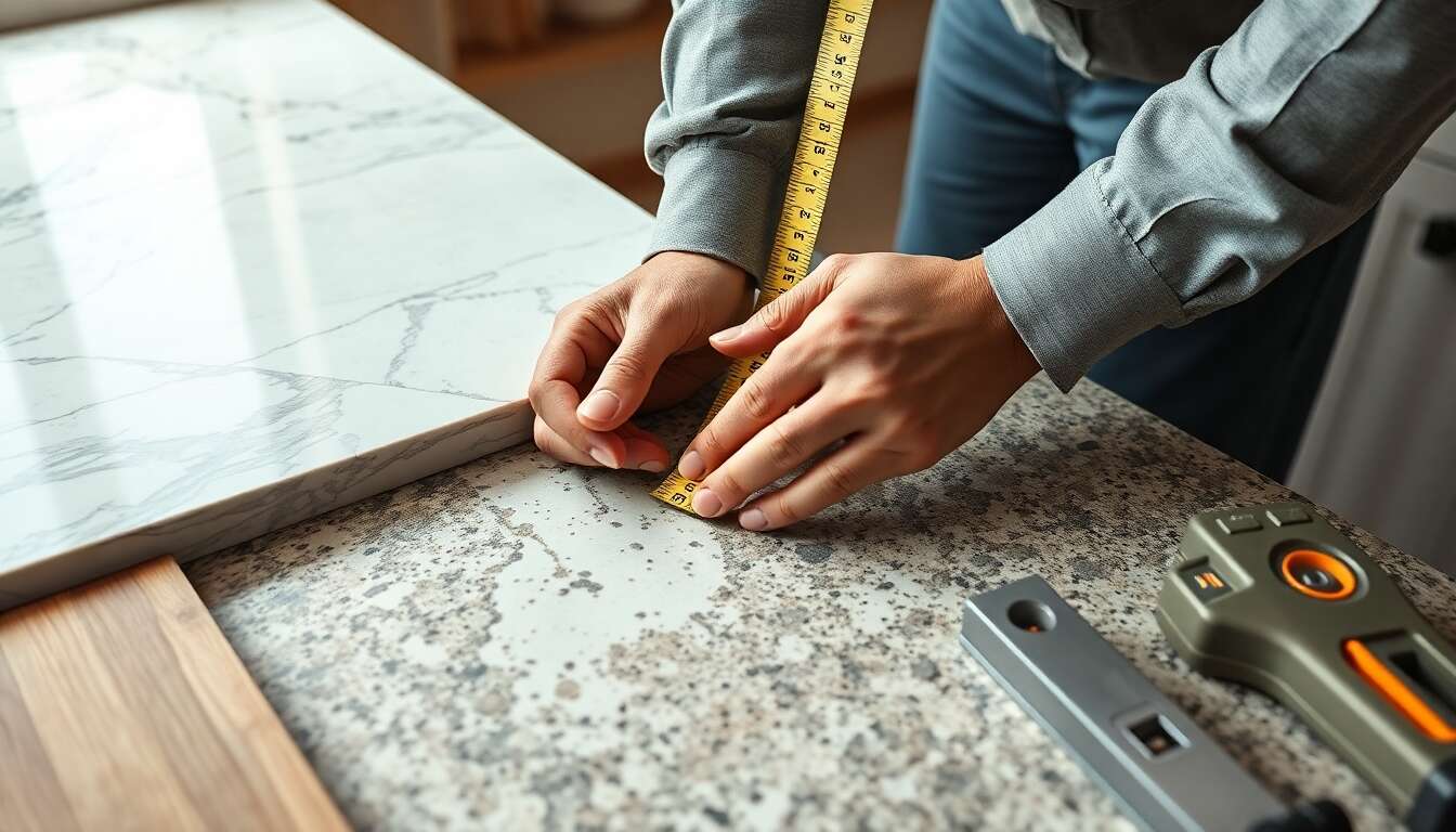 Quelle épaisseur pour mon plan de travail ?