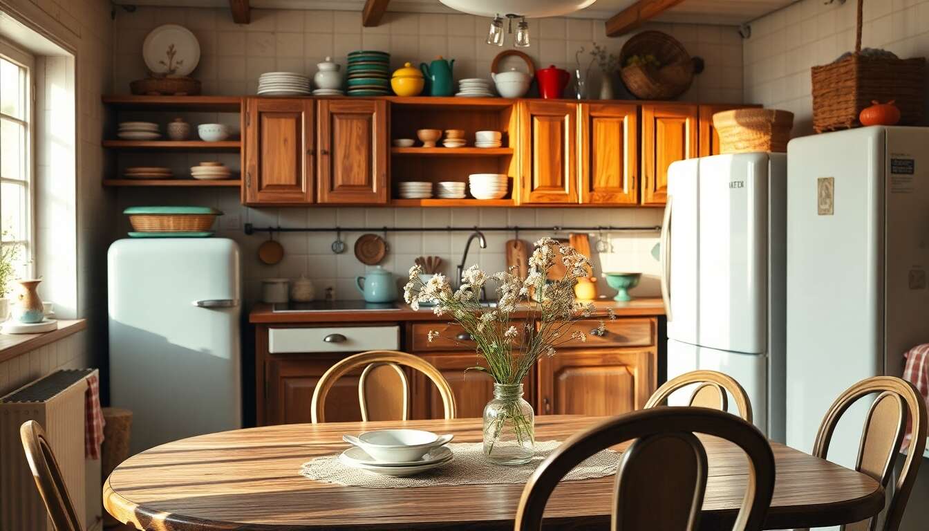 Optez pour une cuisine au style vintage