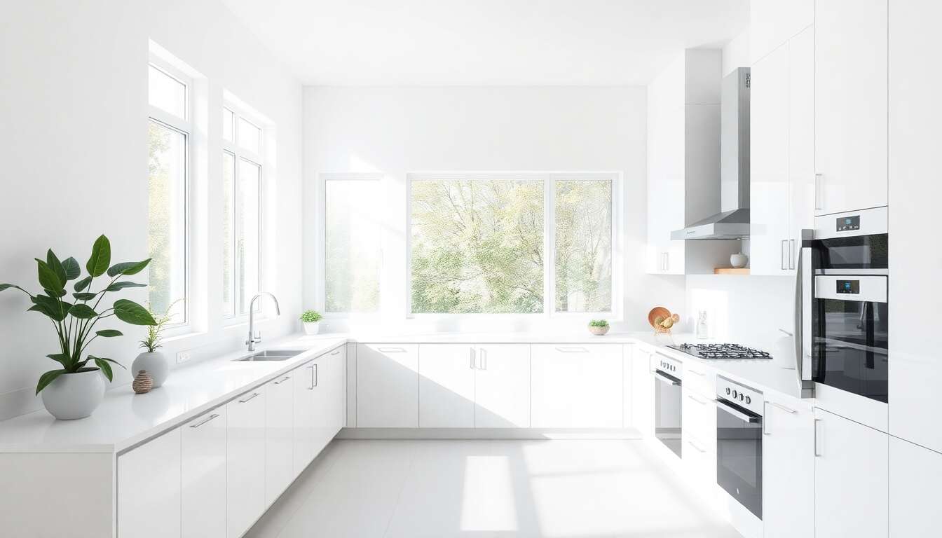 Avantages d'une cuisine blanche : pourquoi l'adopter ?