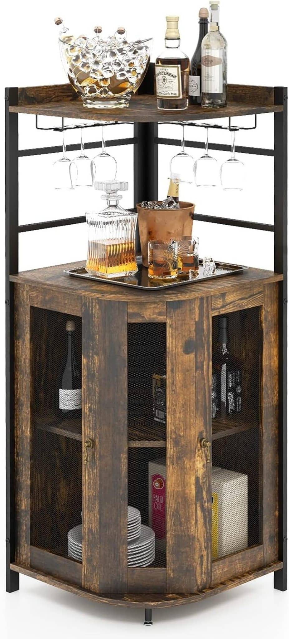 Test : buffet industriel Costway, meuble bar multifonctionnel