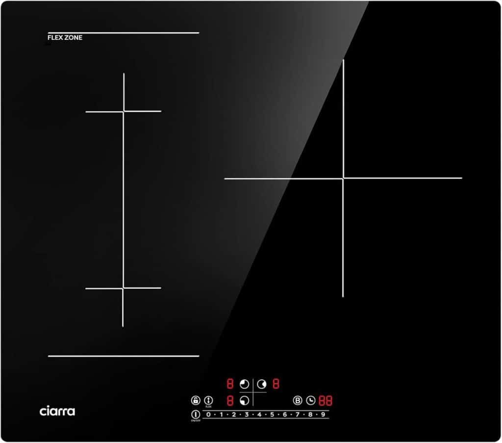 Test de la plaque à induction CIARRA CBBIH3BF : puissance et flexibilité
