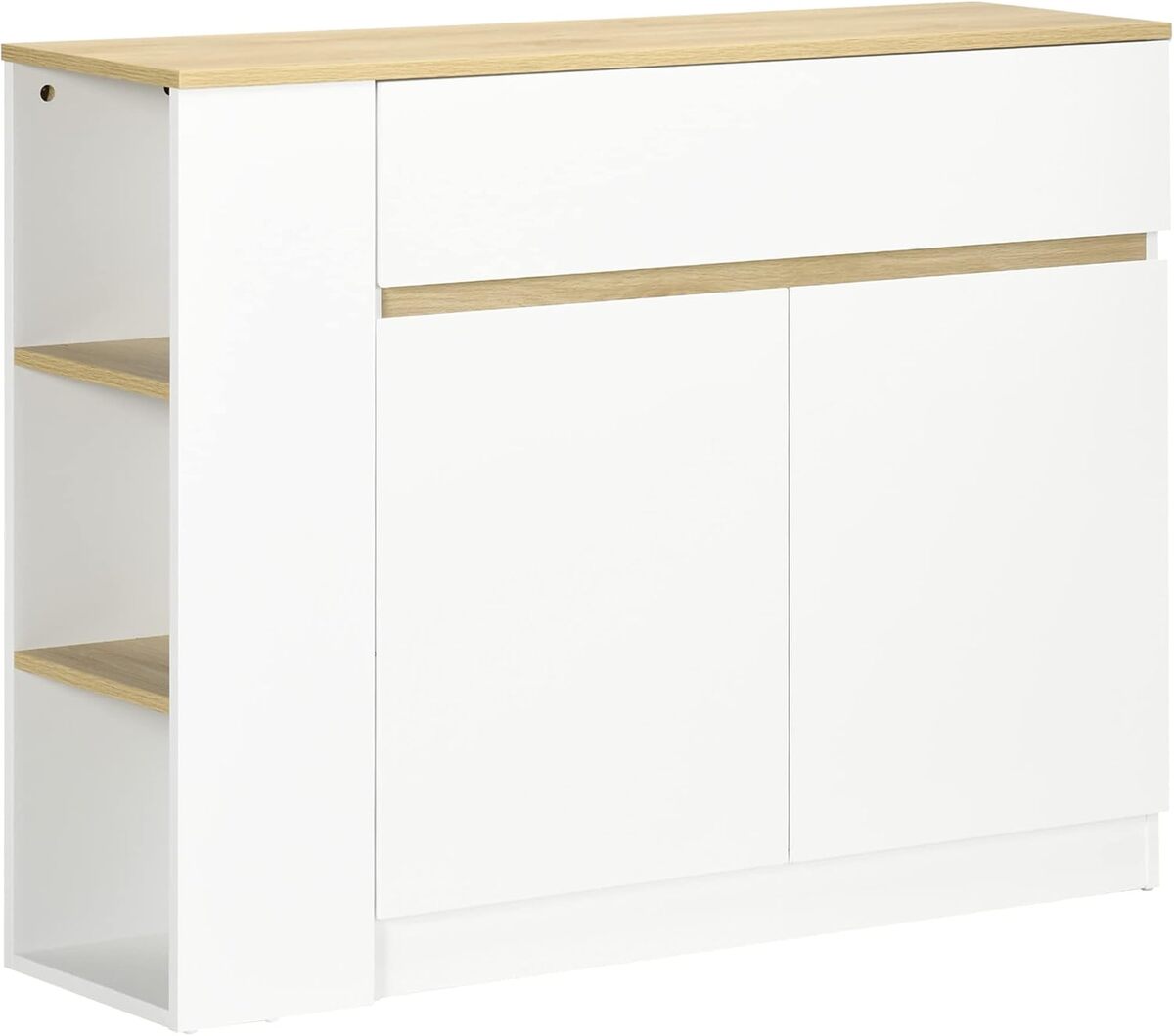 Test du buffet HOMCOM : rangement élégant et pratique