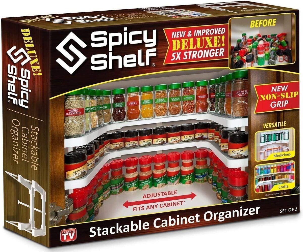 Test du Spicy Shelf Deluxe : étagères à épices ingénieuses et extensibles