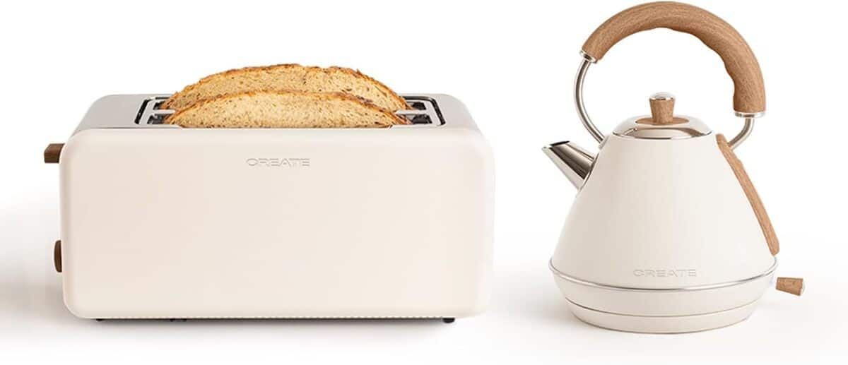 Test : grille-pain et bouilloire Create Retro, efficacité stylée