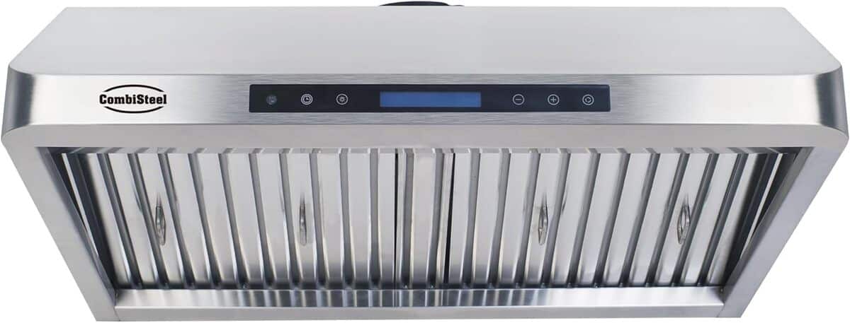Test : hotte aspirante Combisteel inox 900 mm