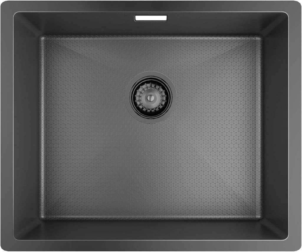 Test de l'évier rectangle TORVA : performance et design noir élégant