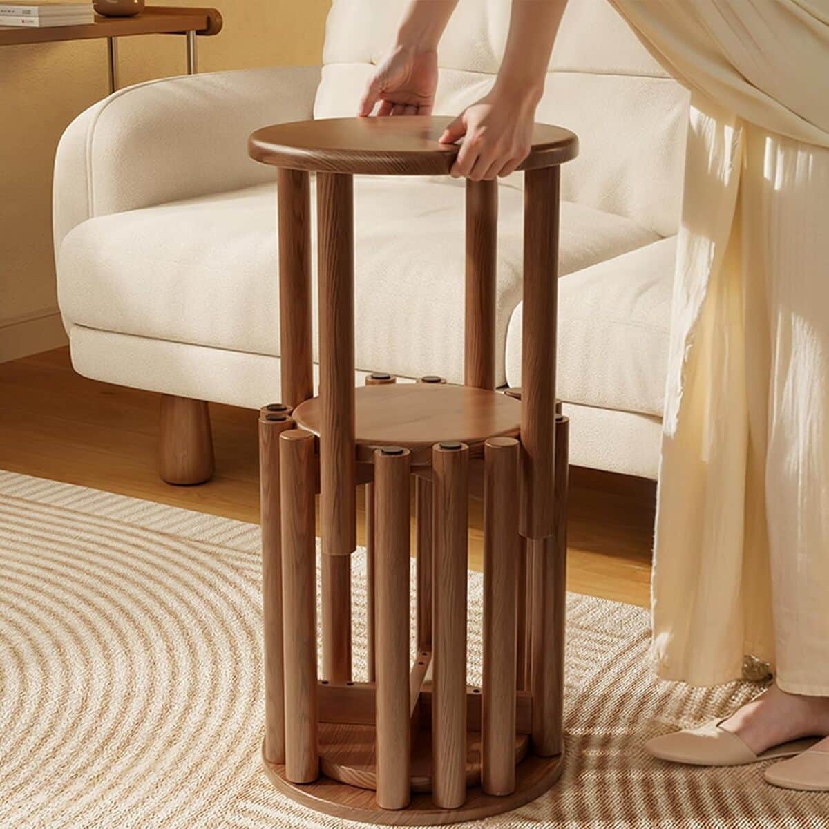 Test des tabourets de bar Kaslandi : robustes et empilables