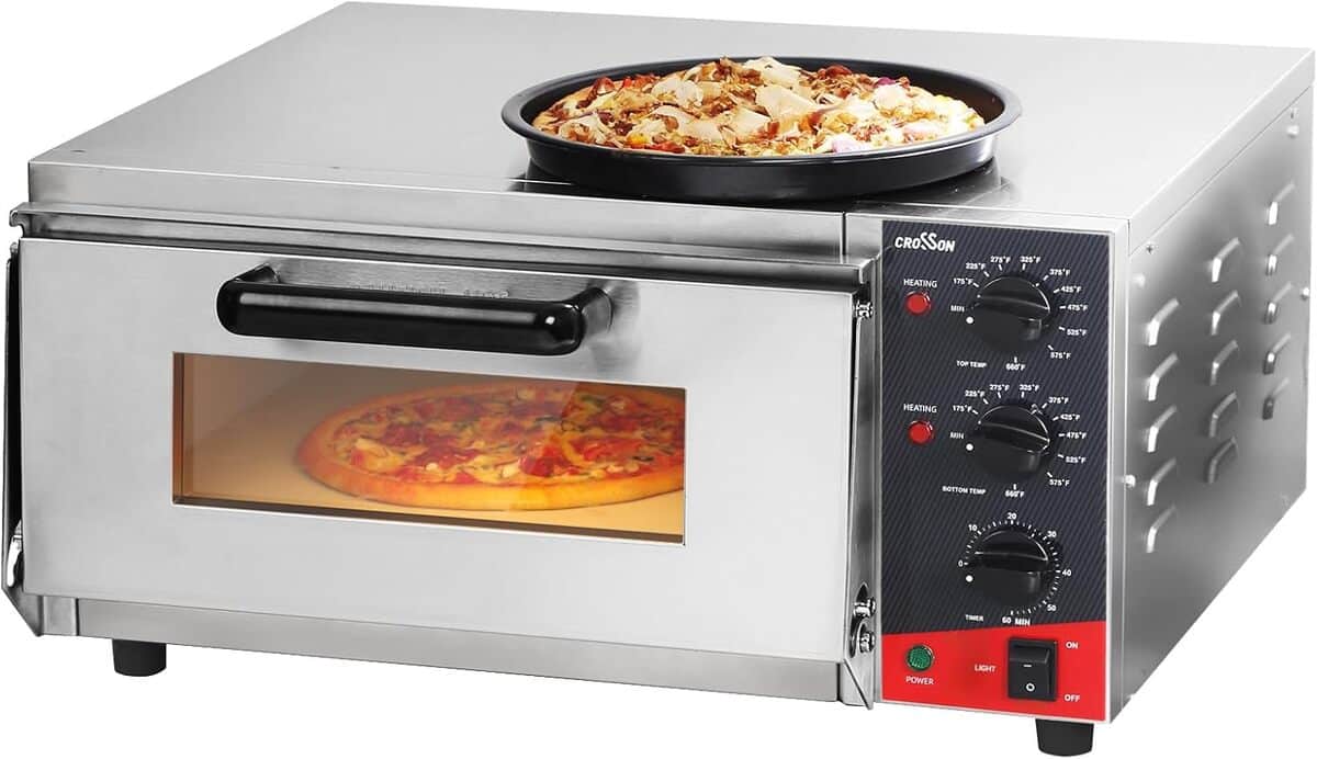 Test du four à pizza électrique CROSSON : performance et polyvalence au rendez-vous