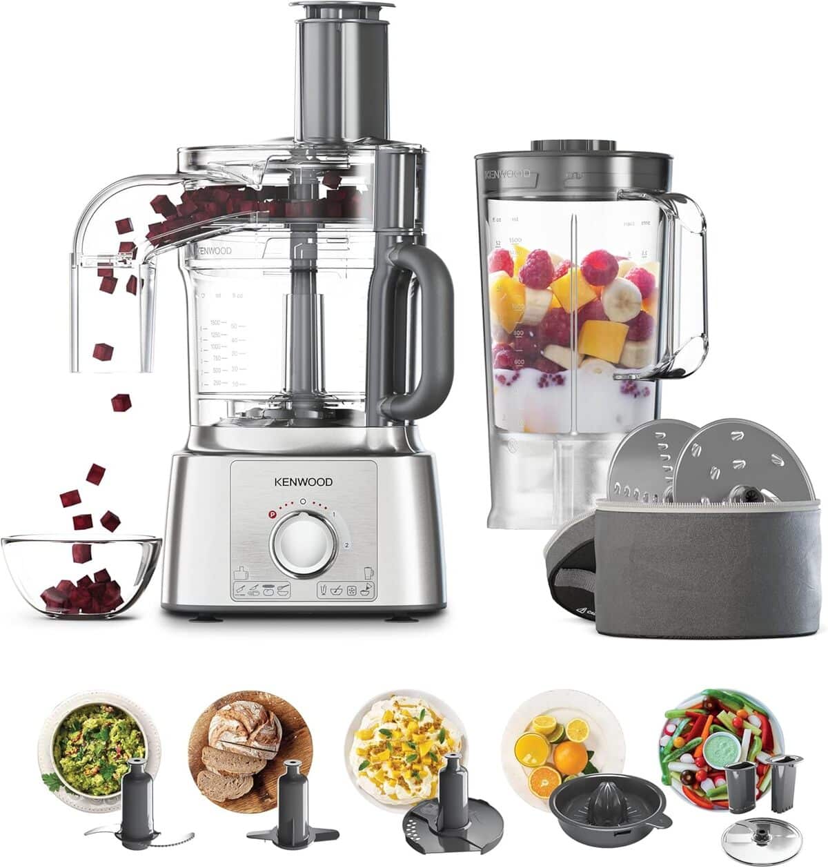 Test Kenwood MultiPro Express FDP65.820SI : le robot de cuisine multifonction ultime