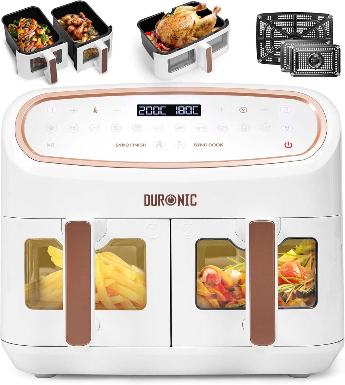 Test Duronic AF34 : friteuse à air multifonction sans huile