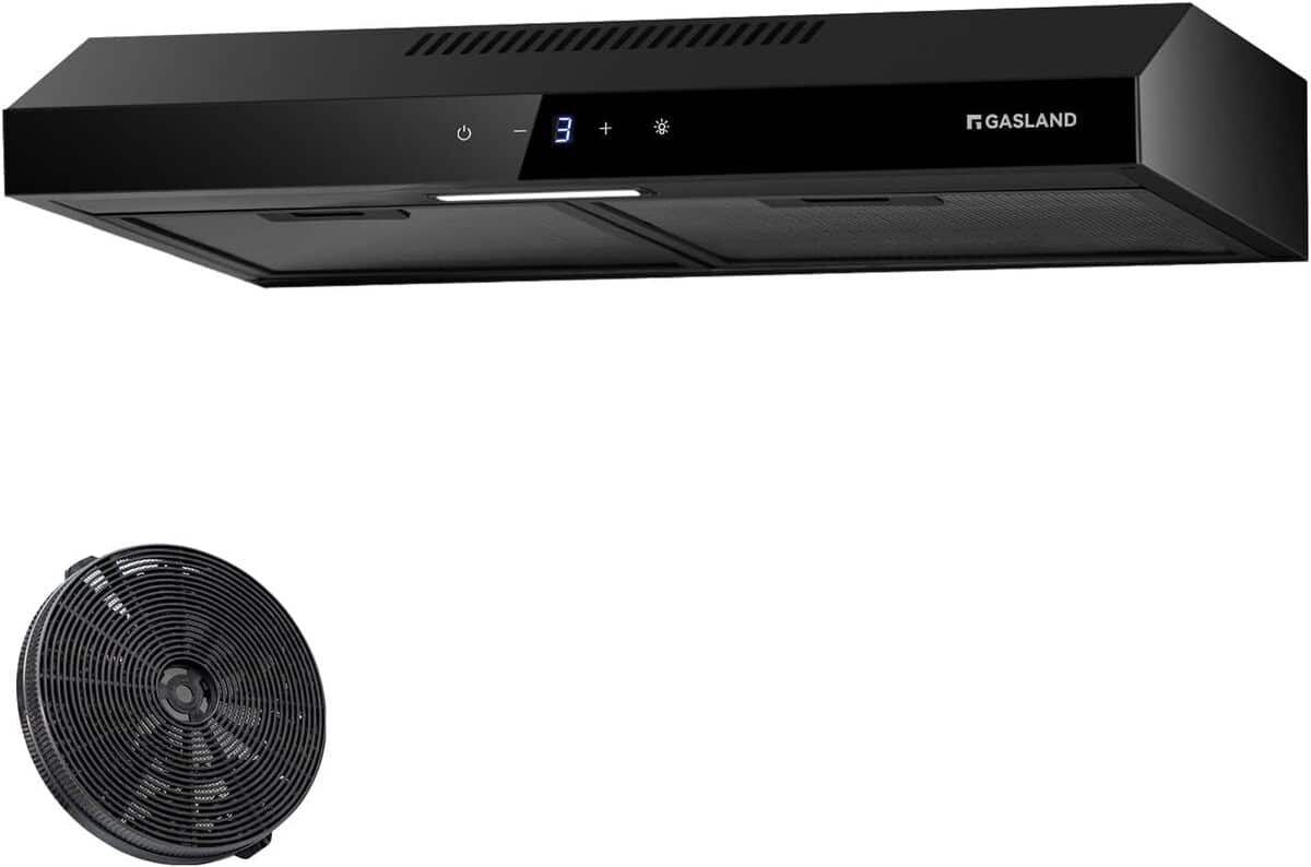Essai : hotte aspirante silencieuse GASLAND Chef SR60BS 202 m³/h
