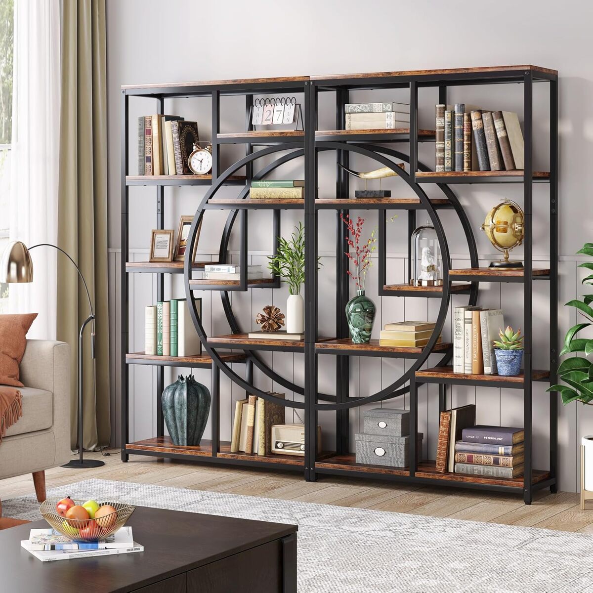 Test : bibliothèques Tribesigns 5 niveaux industrielles