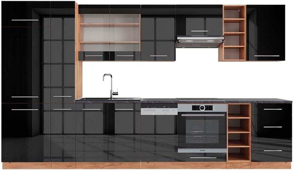 Test de la cuisine Vicco Fame-Line en anthracite brillant