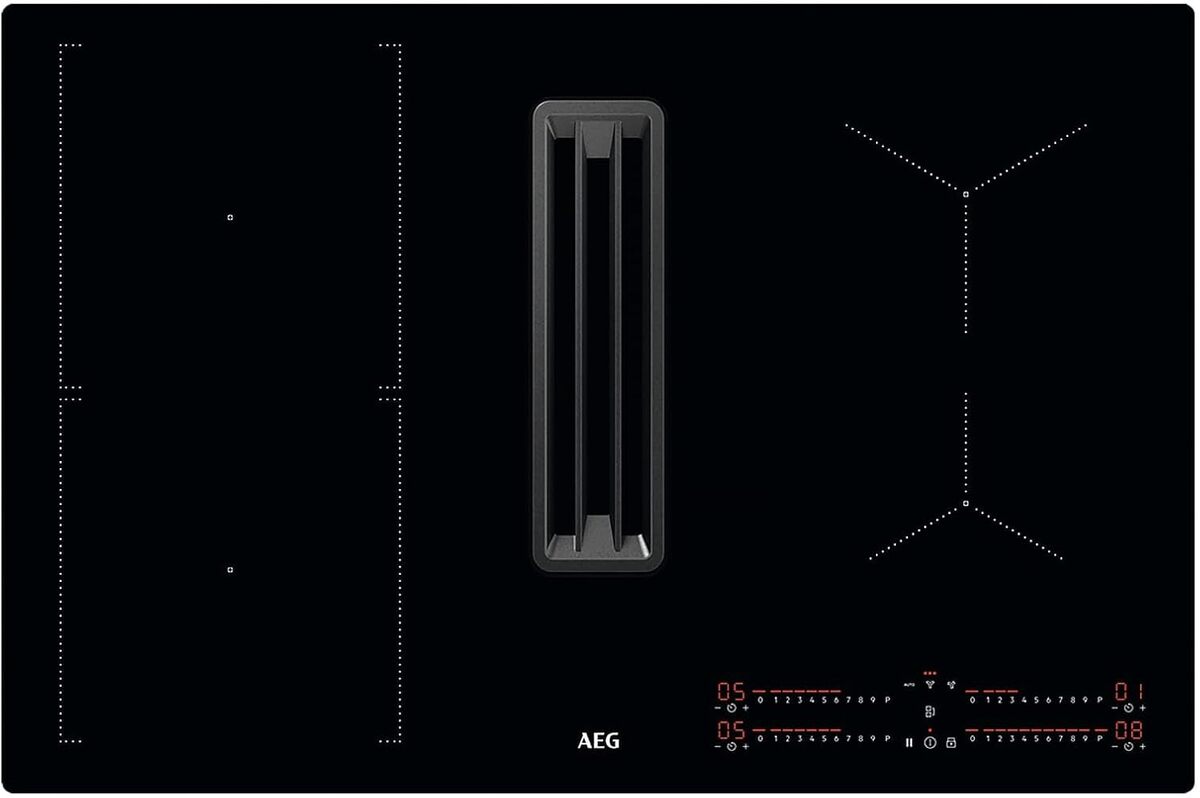 Test de la table induction aspirante AEG CCE84543CB
