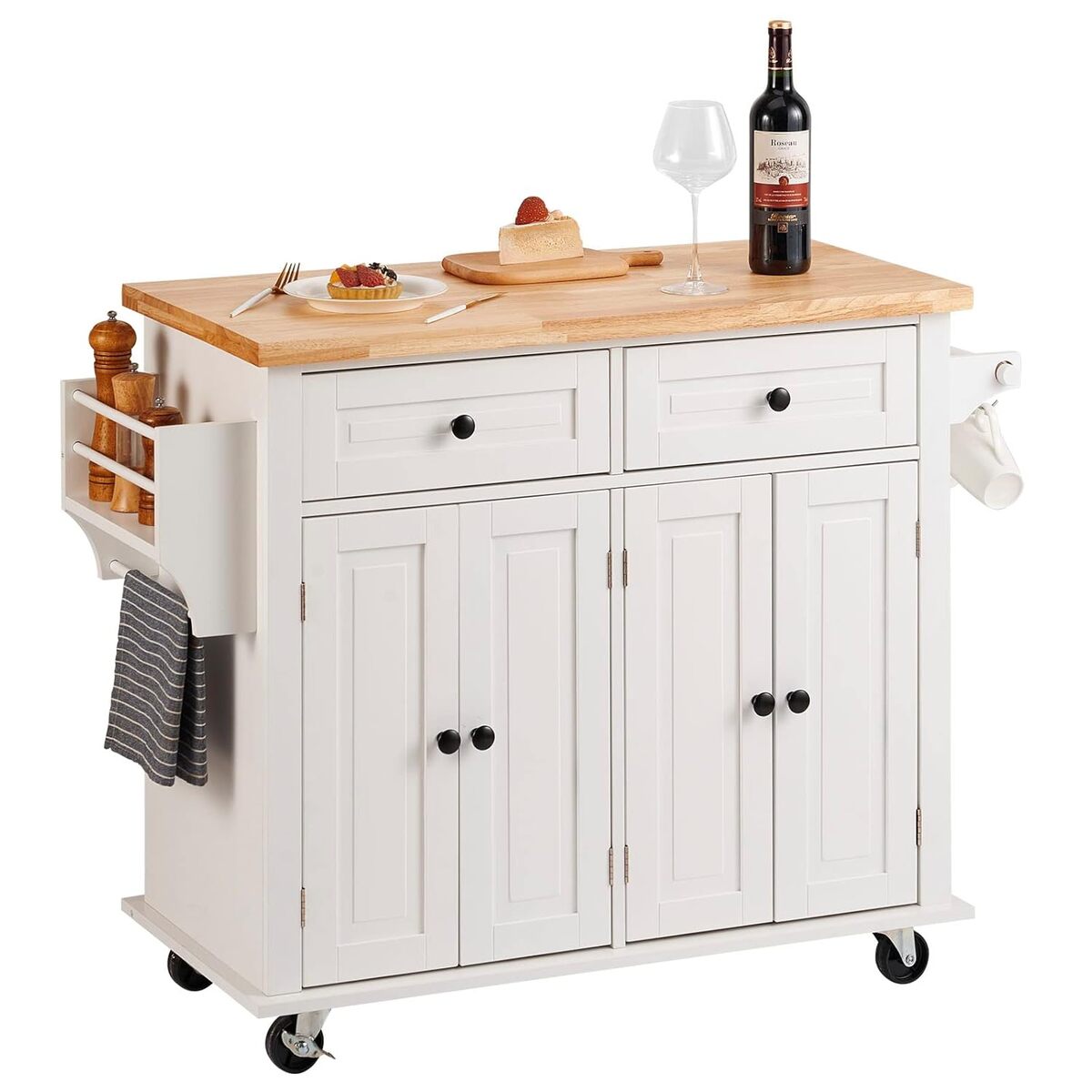 Test du meuble de cuisine îlot central VEVOR 90x45 cm