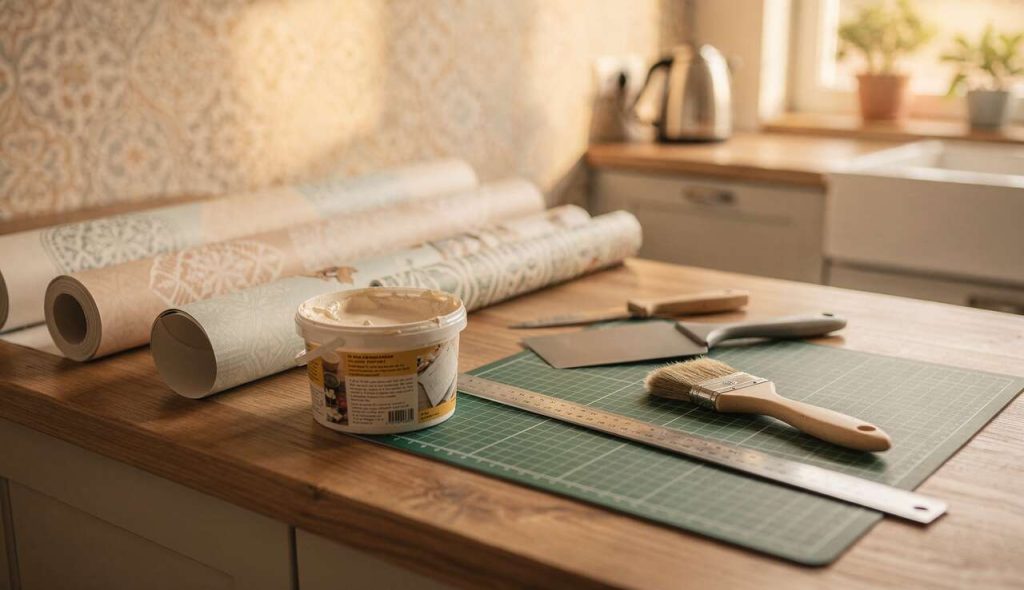 Comment le papier peint transforme votre cuisine ?