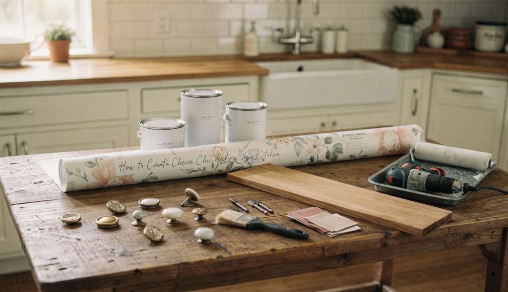 Comment créer une cuisine campagne chic ?