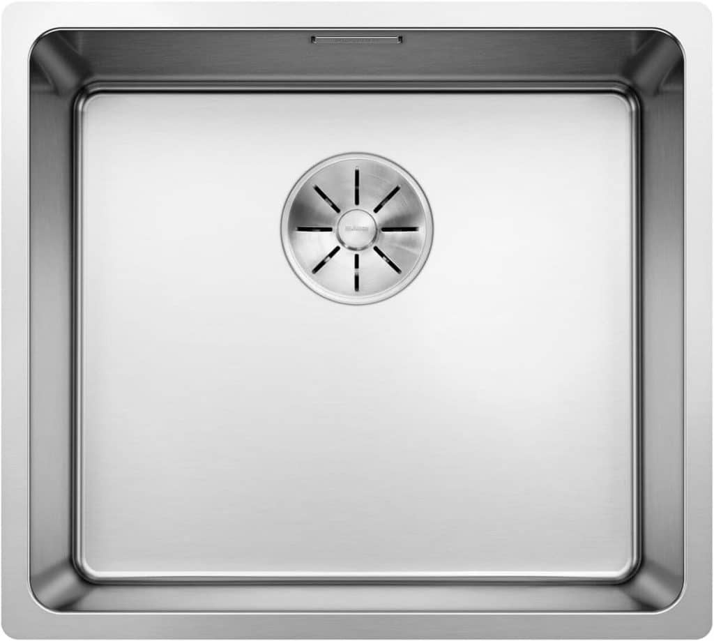 Test de l'évier Blanco ANDANO 450-U en acier poli