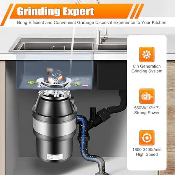Découvrez notre analyse complète du hachoir à déchets de cuisine 370 W : efficacité, durabilité et conseils d'utilisation.