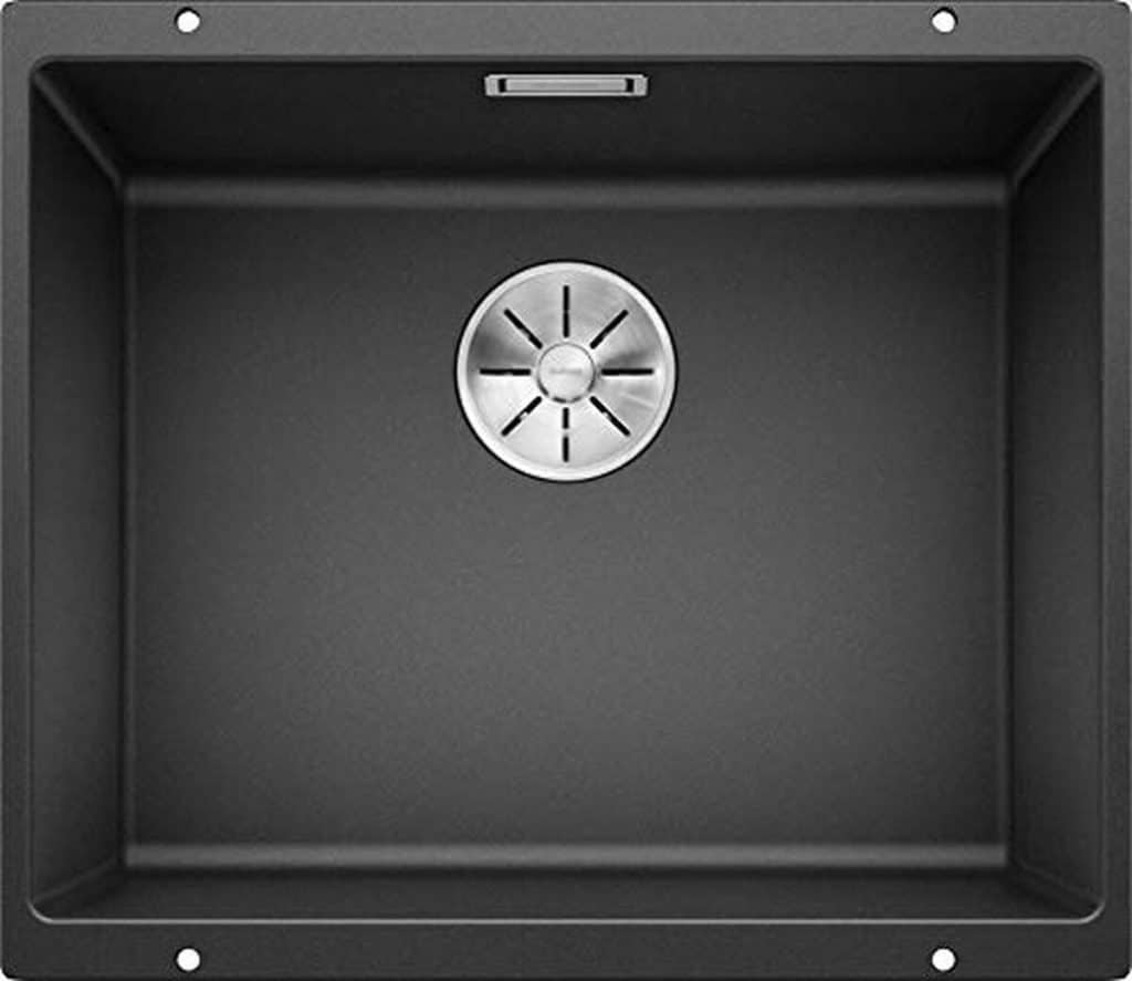 Test de l'évier anthracite Blanco Subline 500-U