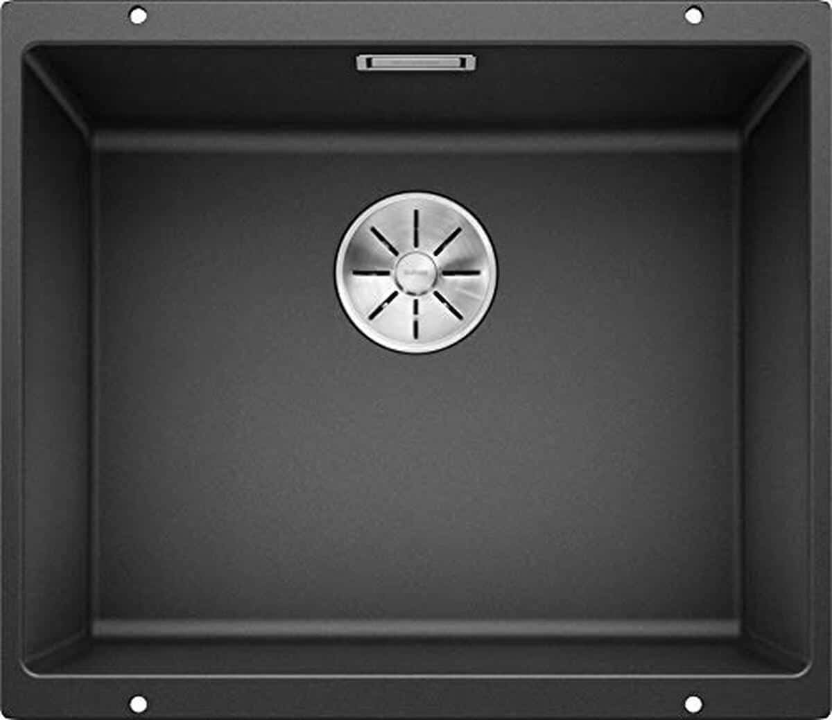 Test de l'évier anthracite Blanco Subline 500-U