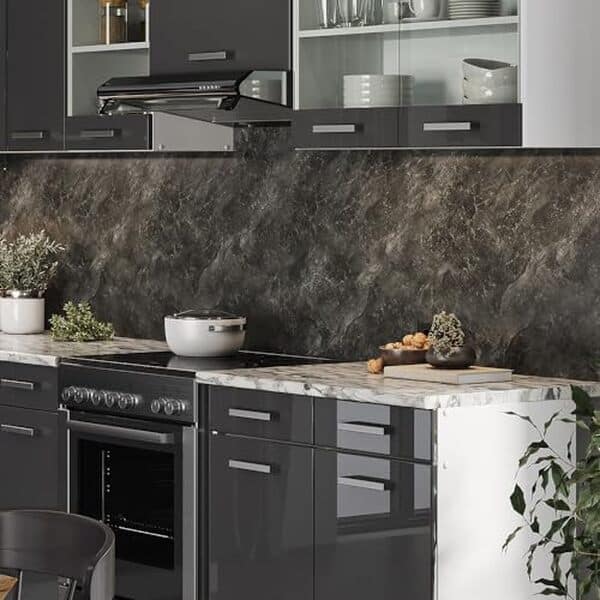 Découvrez comment la cuisine en angle Vicco Rick allie design élégant et pratiques astucieuses pour optimiser votre espace culinaire.