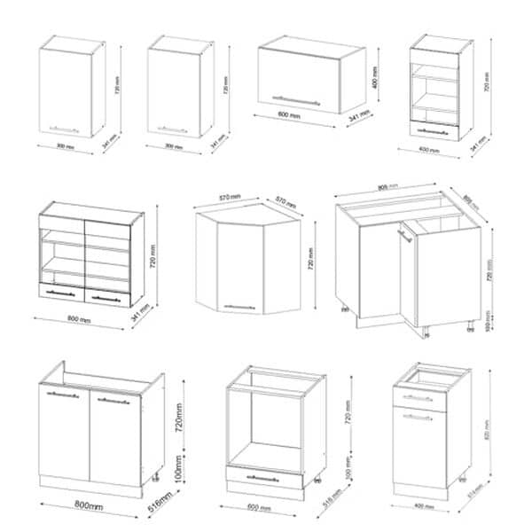 Découvrez notre test complet de la cuisine d'angle Vicco Fame-Line dans sa finition verde et or : un mariage élégant entre esthétisme moderne et fonctionnalité optimale pour votre espace culinaire.