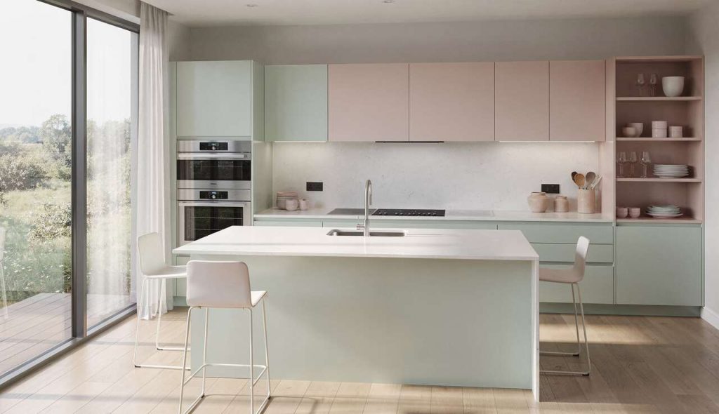 Couleurs inspirantes pour une cuisine contemporaine