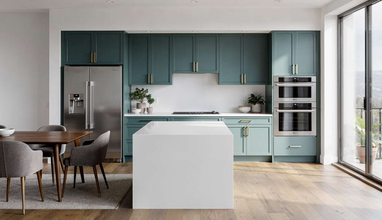 Exemples inspirants de cuisines colorées et personnalisées Exemples inspirants de cuisines colorées et personnalisées