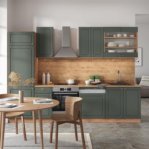 Test détaillé de la cuisine Vicco Fame-Line 300 cm en chêne or : fonctionnalités, design et avis complet pour vous aider à choisir la cuisine parfaite pour votre espace.