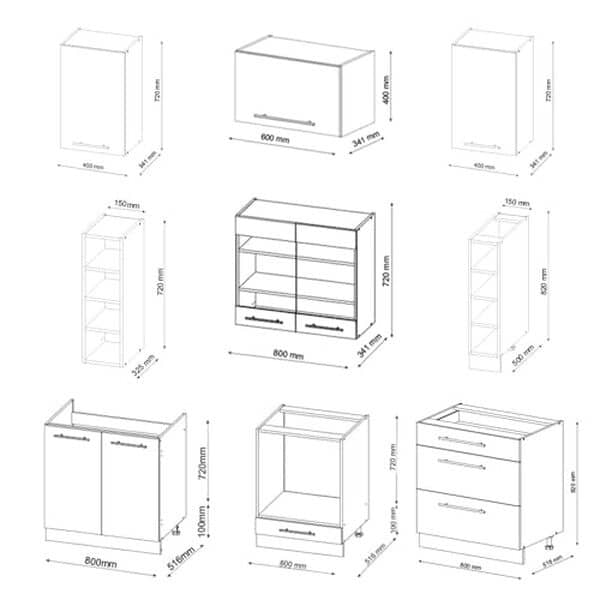 Découvrez notre évaluation détaillée de la cuisine Vicco Fame-Line 235 cm : design moderne, optimisé pour maximiser l'espace et la fonctionnalité au cœur de votre maison.