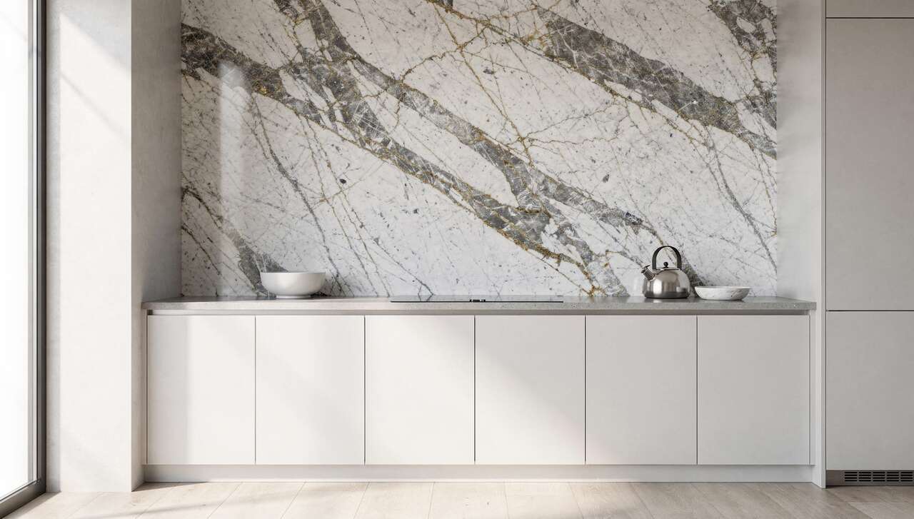 Crédence en marbre : le retour en force dans la cuisine moderne