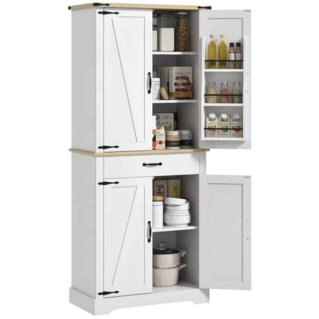 Test du vaisselier HOMCOM : rangement pratique et élégant