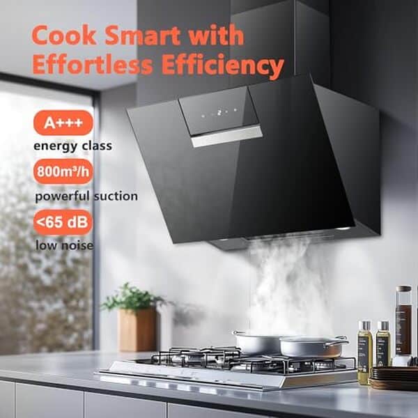 Découvrez les atouts de la hotte aspirante SNDOAS 800 m³/h, alliant performance exceptionnelle et design moderne pour une cuisine stylée et fonctionnelle