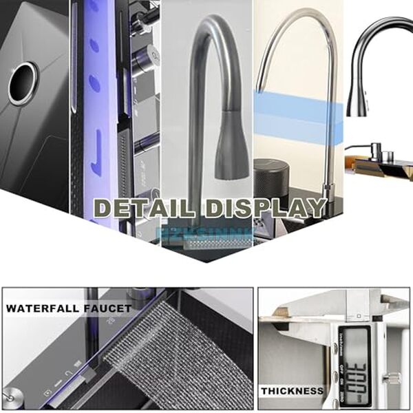 Découvrez notre test complet de l'évier HZKSINNK en acier inoxydable : fonctionnalités innovantes, design à cascades et durabilité pour votre cuisine. 