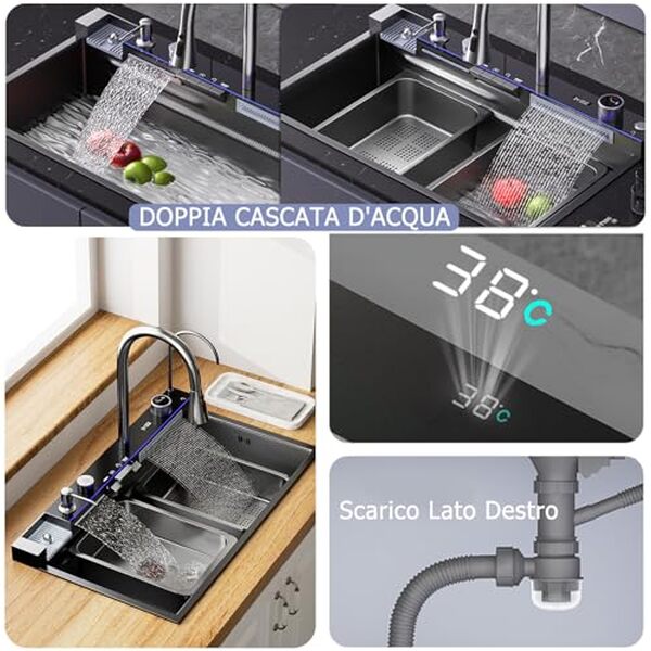 Découvrez notre test détaillé de l'évier KOOGIMDDR 80x50 cm : design cascade multifonction, robustesse de l'inox et performances vérifiées pour votre cuisine.