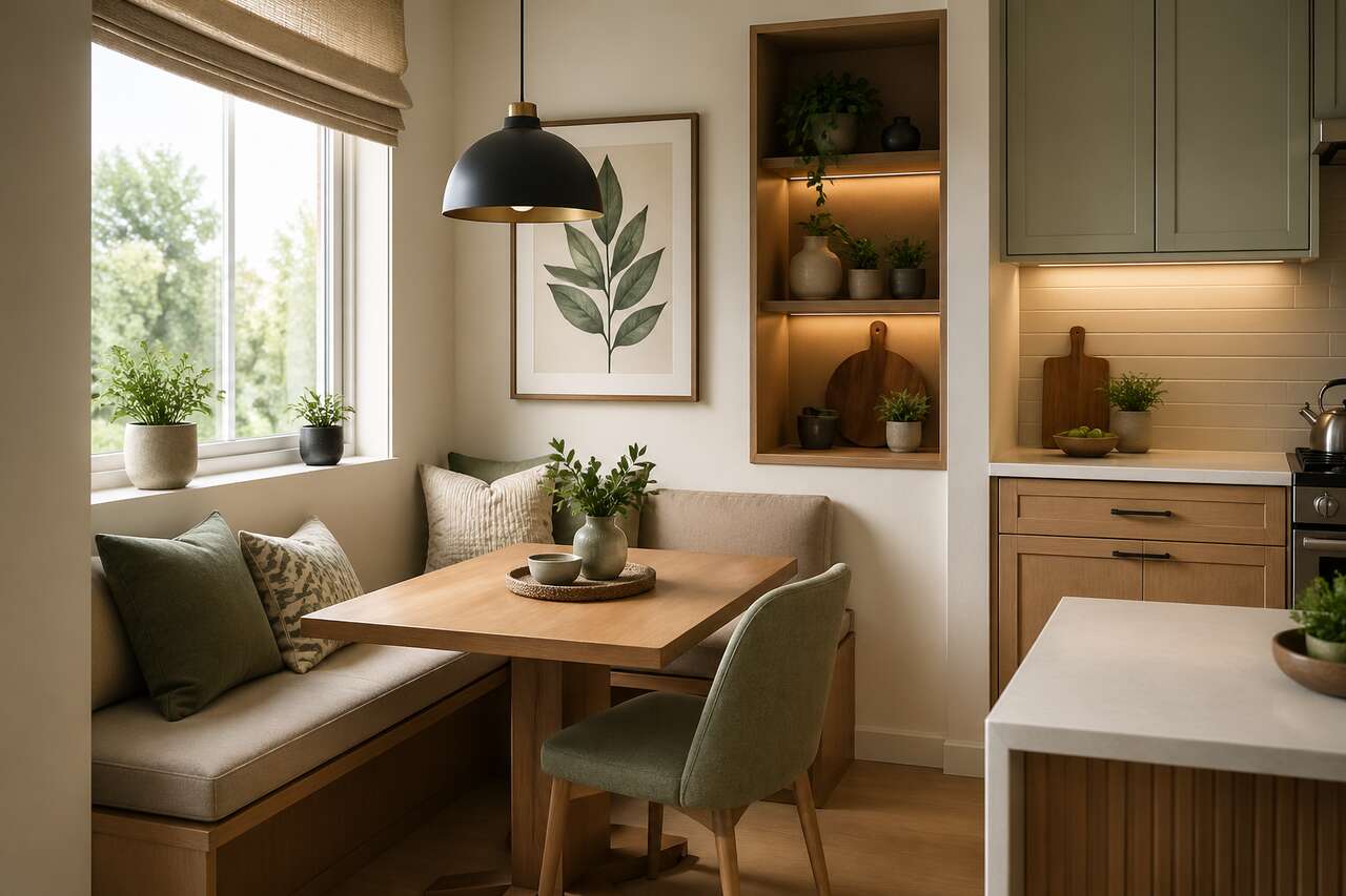 Solutions pour intégrer un coin repas selon la taille de la cuisine